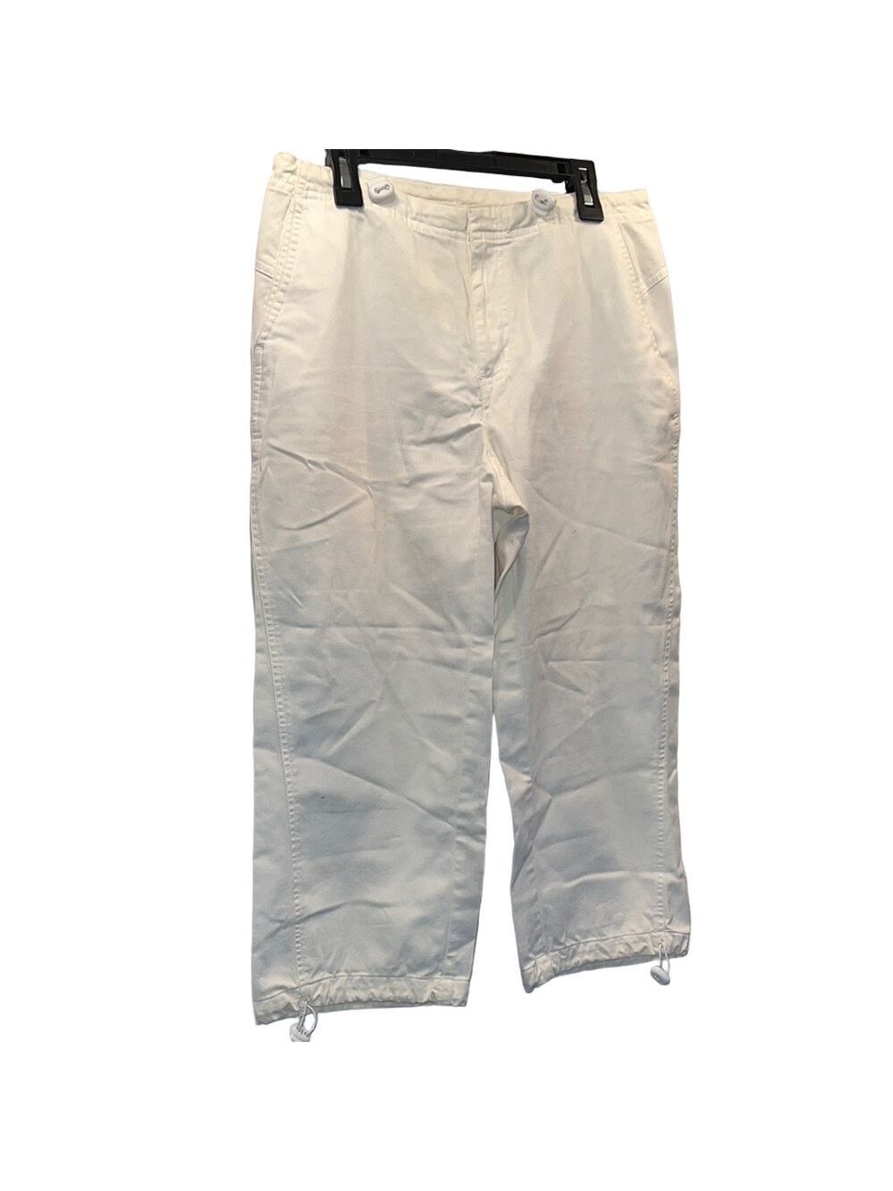 Allison Brittney Cream Capris Pant